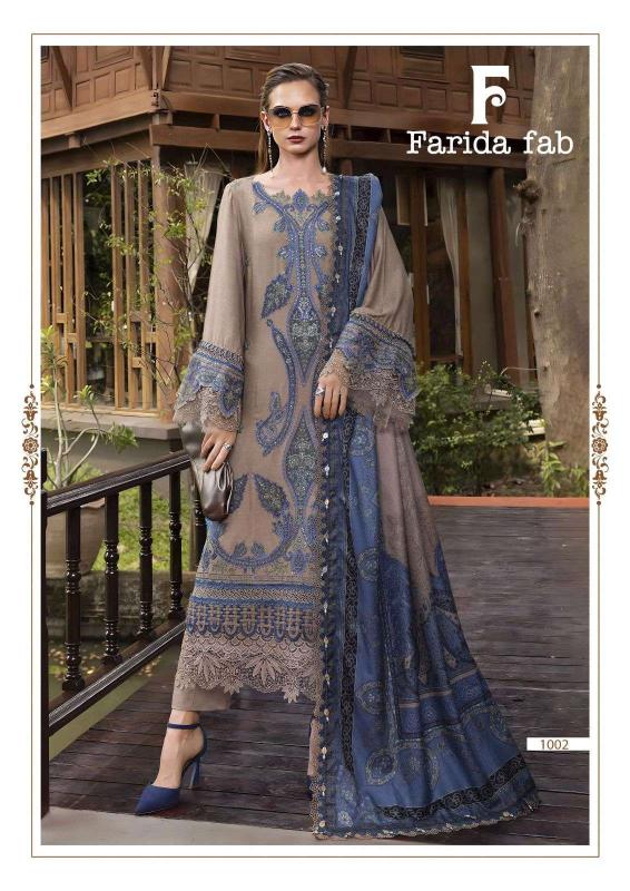 Farida fab elaf premium salwar suit wholesaler